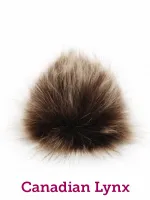 Furreal Pom | Extra Soft Vegan Fur Pom Poms | Snap On Snap Off | Washable