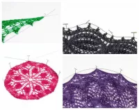 Lazadas Blocking Wire Sets - knitting and crochet