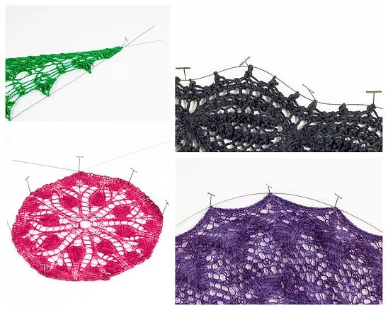 Blocking Wire Sets - knitting and crochet - Click Image to Close