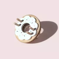 Donut Pom Maker - Medium - Vanilla