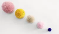 Button Pom Maker - Extra Small - Baby Pink