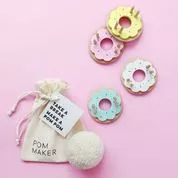 Donut Pom Maker - Medium - Blue Frost