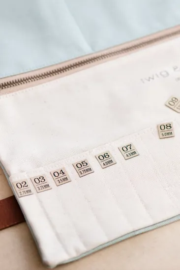 Needle Size Labels | Organise and Identify Tip Sizes | Iron On - Click Image to Close