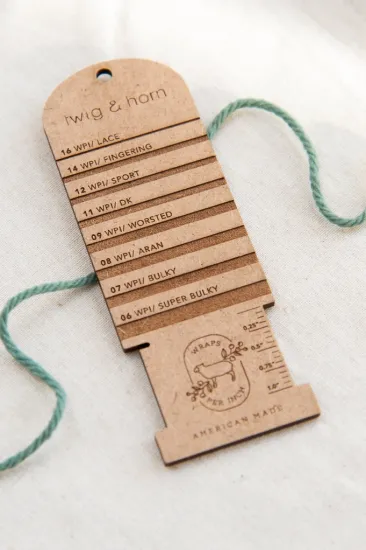 Wraps Per Inch Tool | Notions | Knitting Crochet Weaving Spinning - Click Image to Close