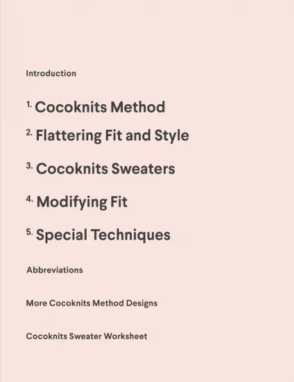 Cocoknits Sweater Workshop - Click Image to Close