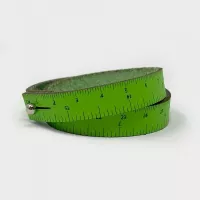 WRIST RULER | Leather Tape Measure Bracelet 15in long