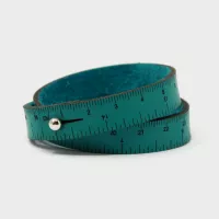 WRIST RULER | Leather Tape Measure Bracelet 15in long