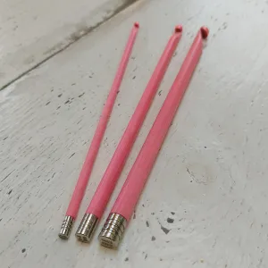 6in long Crochet Hooks - Blush