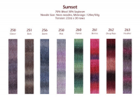 Sunset - Merino Soy blend