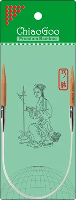Chiaogoo Bamboo Fixed Circular 12in (30cm) long - Click Image to Close