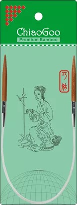 Chiaogoo Bamboo Fixed Circular 16in (40cm) long - Click Image to Close