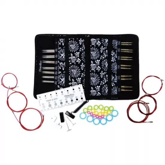 ChiaoGoo TWIST Interchangeable Set 5in tip - Complete - Click Image to Close