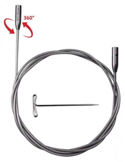 SWIV360 Silver Cables - Click Image to Close
