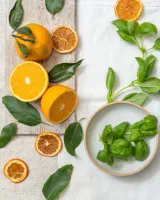 Basil and Mandarin Leaf Eco Wash - 1 litre