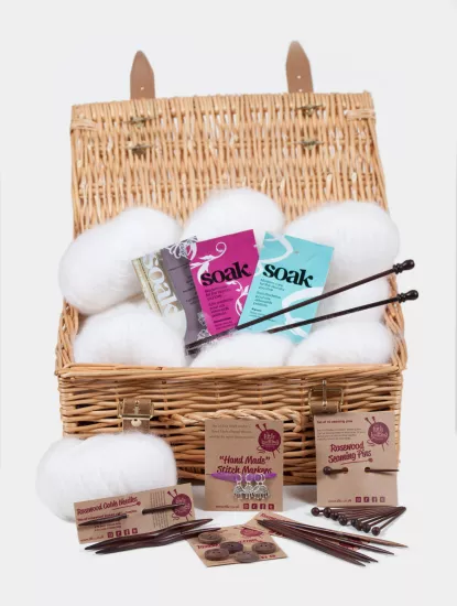 Superfine Kid Mohair Knitter's Hamper - Click Image to Close