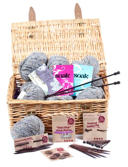 Cashmere Yak Knitter's Hamper - Click Image to Close