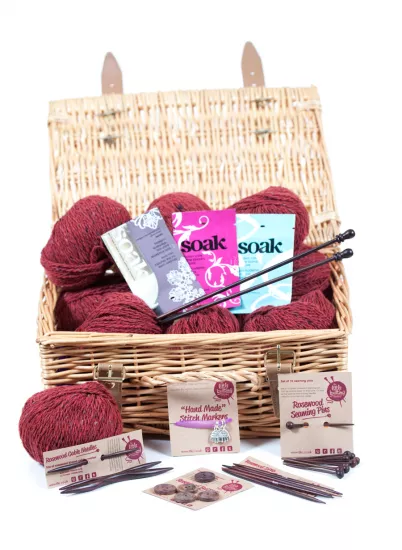 Cashmere Yak Knitter's Hamper - Click Image to Close