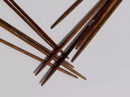 10in (25cm) Albizia Sock Needles / DPNs - 2.75mm - Click Image to Close