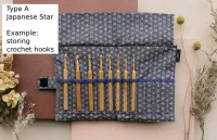 Fabric Storage Cases - Knitting Needles - DPNs - Crochet Hooks - Interchangeable Sets
