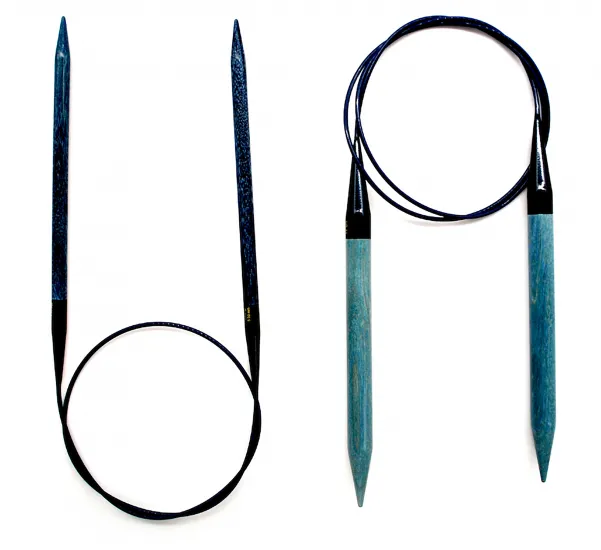 Lykke 32in Long Circulars - Indigo - Click Image to Close