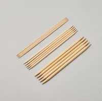 KA Bamboo Double Pointed Needles (DPNs) 6in (15cm) - 2mm up to 6.5mm