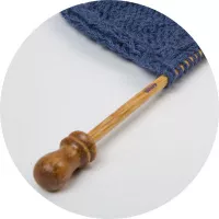 Subabul Knitting Needles 30.5cm (12in) - 5.5mm