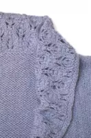 Angora 50 Flowerbud Border Cardigan Kit