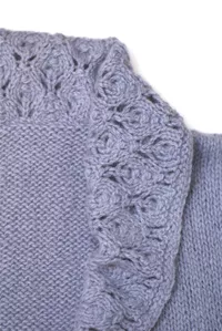 Angora 50 Flowerbud Border Cardigan Kit - Click Image to Close