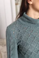 Angora 50 Lace Edged Jumper