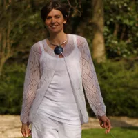 Camelot Diamond Lace Cardigan Kit - Click Image to Close