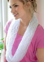 Cloud Nine Lace Cowl