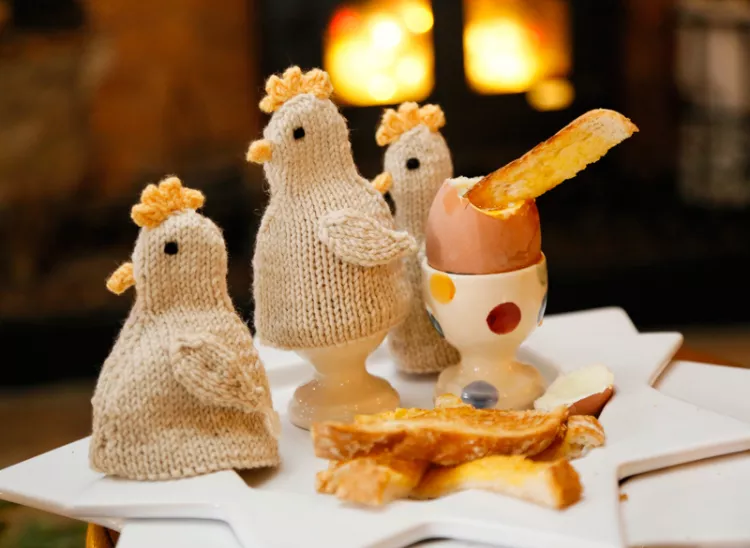 Chick Egg Cosy Knitting Kit - Click Image to Close
