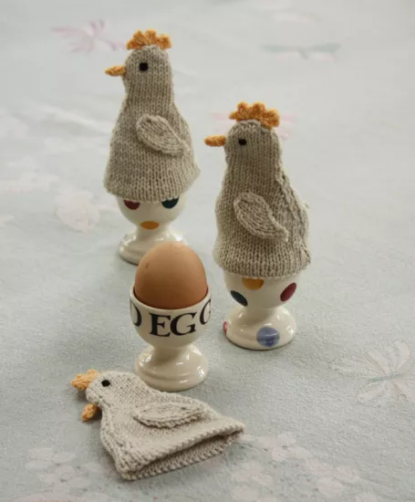 Chick Egg Cosy Knitting Kit - Click Image to Close