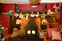 Festive Mittens Card Display Knitting Kit