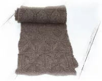 Wheatsheaf Cashmere Scarf Knitting Kit