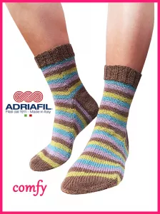 Calzasocks - "Comfy" striped socks