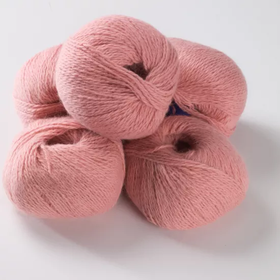 50% Angora - peach pink 25g - Click Image to Close