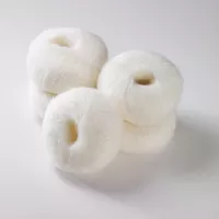 Italian Superfine Kid Mohair - white 25g