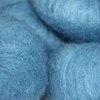 Italian Superfine Kid Mohair - French blue 25g