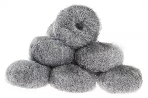 Italian Superfine Kid Mohair - pewter 25g