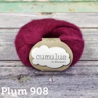 Cumulus - Plum 908 | 25g ball | Garments, Wraps, Hats and More...
