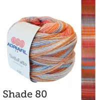 DettoFatto | Self Striping | 60% Wool | 150g cake