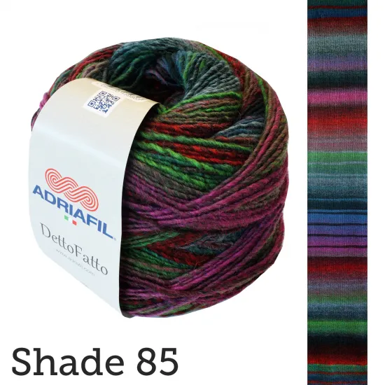 DettoFatto | Self Striping | 60% Wool | 150g cake - Click Image to Close