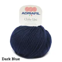 Globe Uni | 50g ball | Aran | 80% Wool | Machine Wash | Perfect for Pom Poms