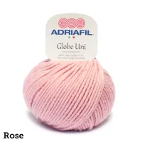 Globe Uni | 50g ball | Aran | 80% Wool | Machine Wash | Perfect for Pom Poms