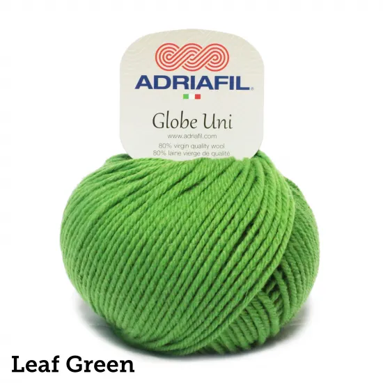 Globe Uni | 50g ball | Aran | 80% Wool | Machine Wash | Perfect for Pom Poms - Click Image to Close