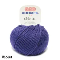 Globe Uni | 50g ball | Aran | 80% Wool | Machine Wash | Perfect for Pom Poms