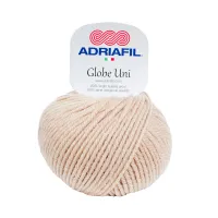 Globe Uni | 50g ball | Aran | 80% Wool | Machine Wash | Perfect for Pom Poms