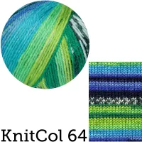 KnitCol | Self Patterning Merino | Jacquard | 50g Ball