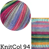 KnitCol | Self Patterning Merino | Jacquard | 50g Ball